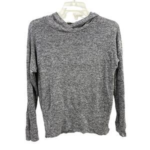 Gray Long Sleeve Sweater Hoodie by Ginger G size Medium
